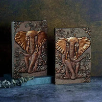 Premium Vintage Elephant A5 Journal - Bear Hugs