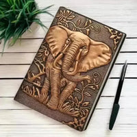 Premium Vintage Elephant A5 Journal - Bear Hugs