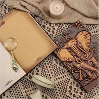 Premium Vintage Elephant A5 Journal - Bear Hugs