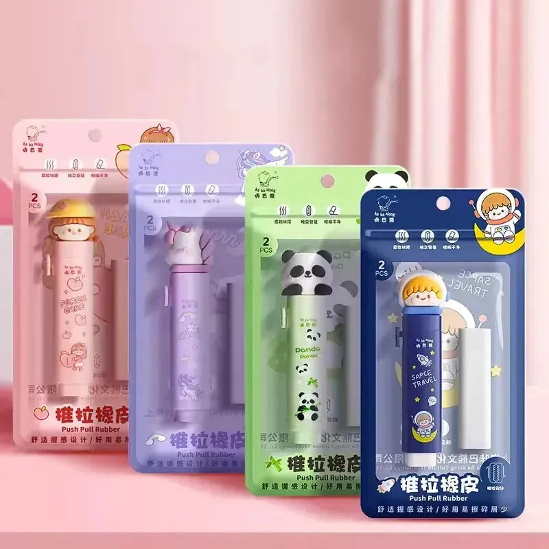 Press & Perfect Cartoon Eraser Pen - Bear Hugs