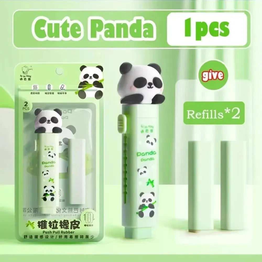 Press & Perfect Cartoon Eraser Pen - Bear Hugs