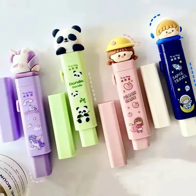 Press & Perfect Cartoon Eraser Pen - Bear Hugs