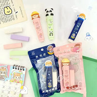 Press & Perfect Cartoon Eraser Pen - Bear Hugs