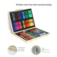 Professional Wooden Color Set Art Suitcase (251 Pcs) - Bear Hugs
