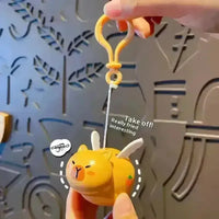 Pull & Flap Wings Novelty Keychain - Bear Hugs