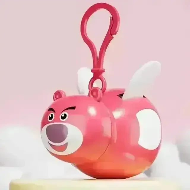 Pull & Flap Wings Novelty Keychain - Bear Hugs
