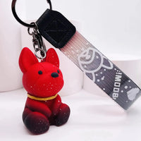 Punk French Bulldog Keychain - Bear Hugs