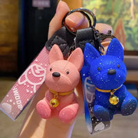 Punk French Bulldog Keychain - Bear Hugs