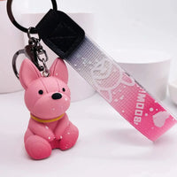 Punk French Bulldog Keychain - Bear Hugs