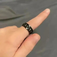 Punk Gear Fidget Rotating Ring - Bear Hugs