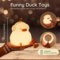 Quacktune Musical Duck Night Lamp - Bear Hugs