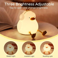 Quacktune Musical Duck Night Lamp - Bear Hugs