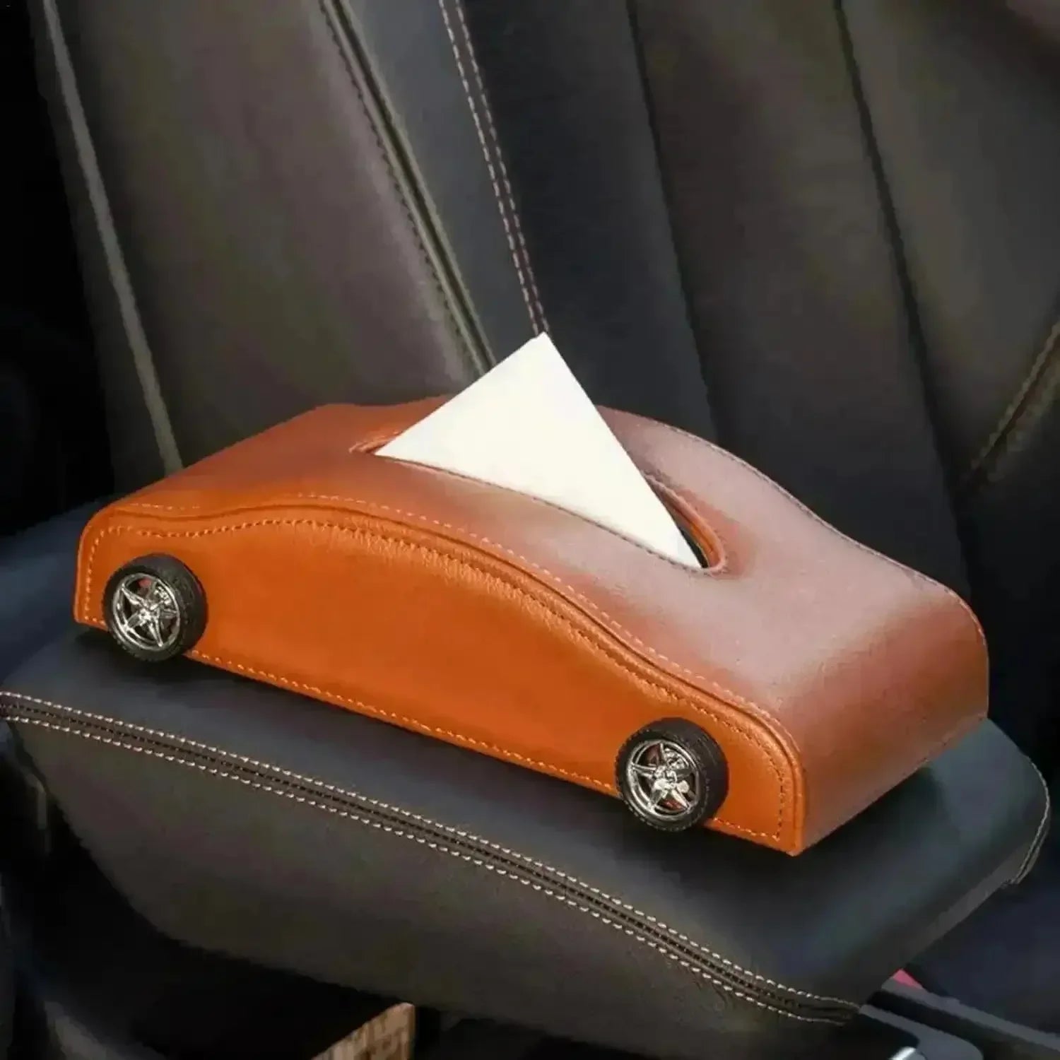 Racing Car Shaped Tissue Holder - Bear Hugs