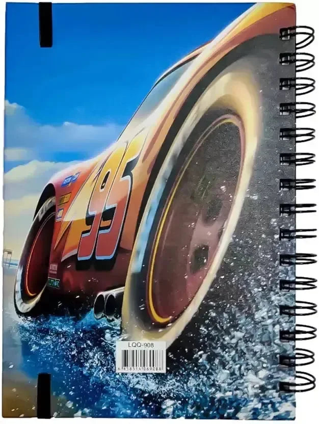 Racing Cars A5 Notebook - Bear Hugs