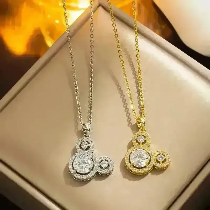 Radiant Mickey Mouse Head Pendant - Bear Hugs