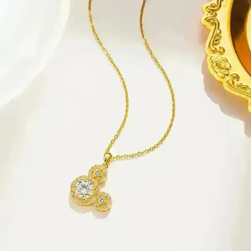 Radiant Mickey Mouse Head Pendant - Bear Hugs