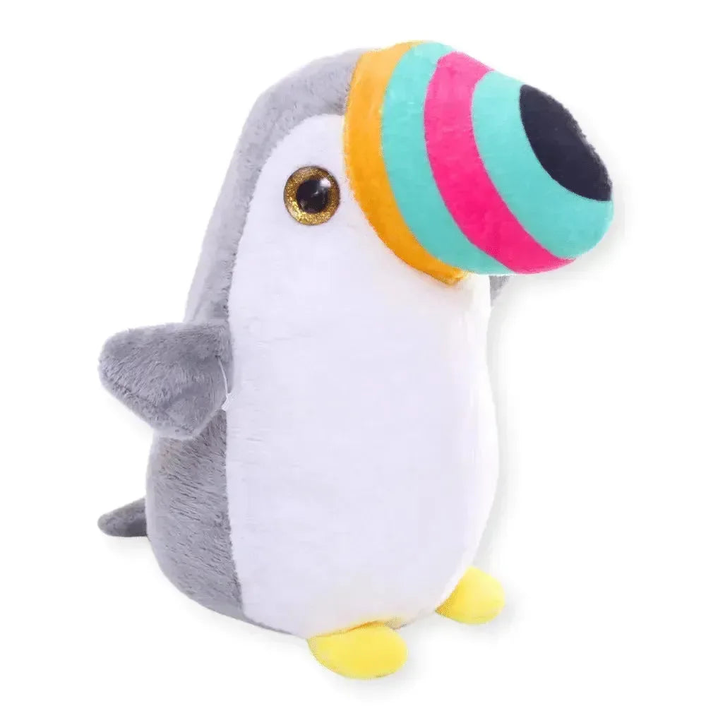 Rainbow Beak Toucan Plush Toy (20 cm) - Bear Hugs
