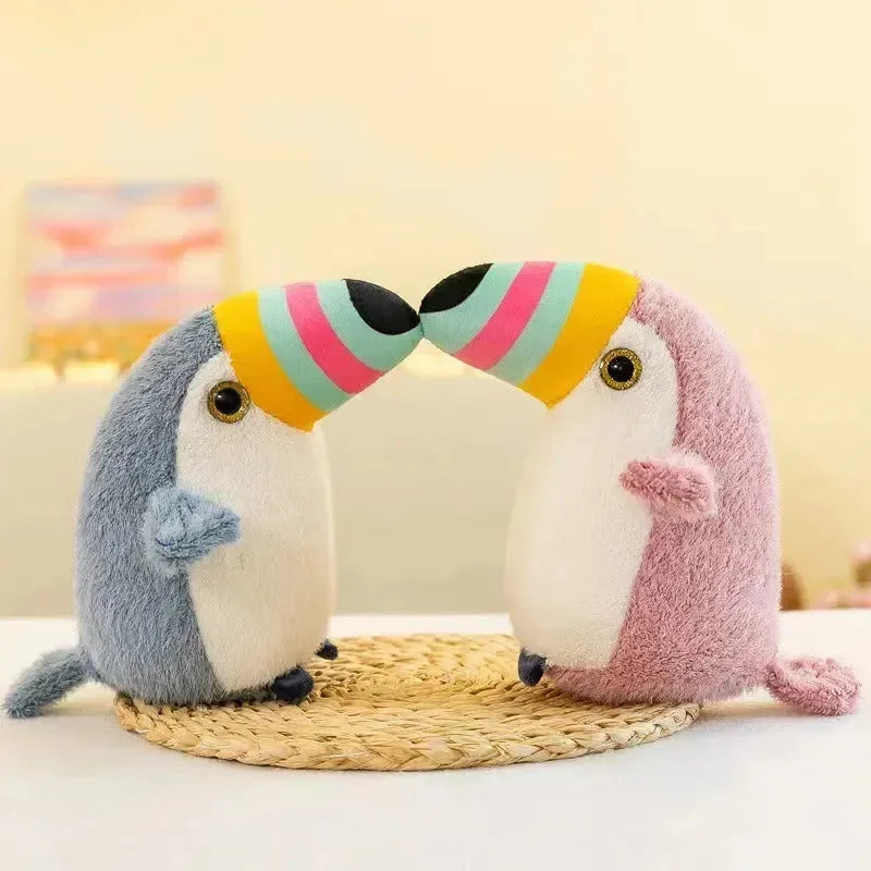 Rainbow Beak Toucan Plush Toy (20 cm) - Bear Hugs