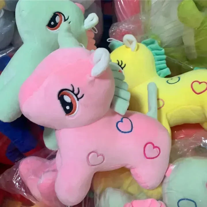 Yellow Rainbow Dream Unicorn Plush (25 cm)