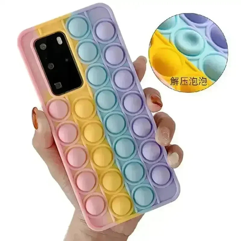 Rainbow Pop-It Phone Case (For Samsung) - Bear Hugs