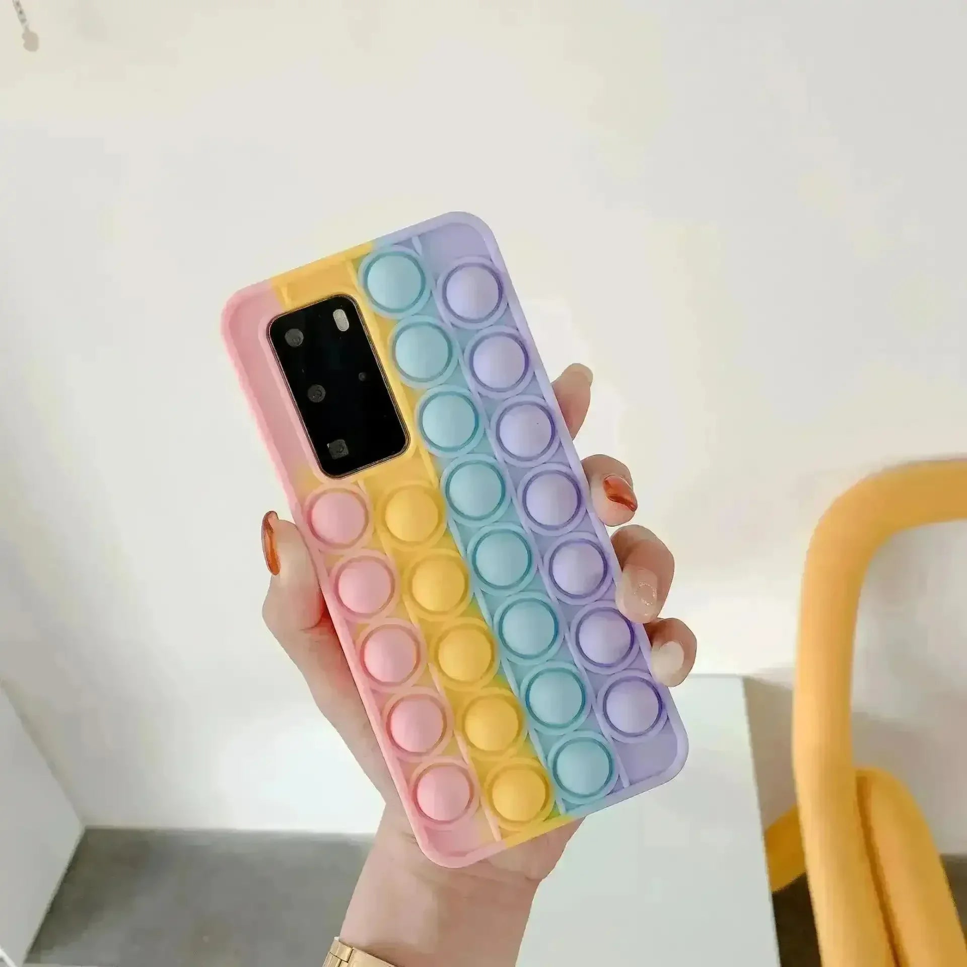 Rainbow Pop-It Phone Case (For Samsung) - Bear Hugs