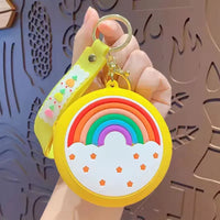 Rainbow Rays Silicone Coin Purse - Bear Hugs