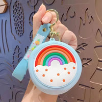 Rainbow Rays Silicone Coin Purse - Bear Hugs