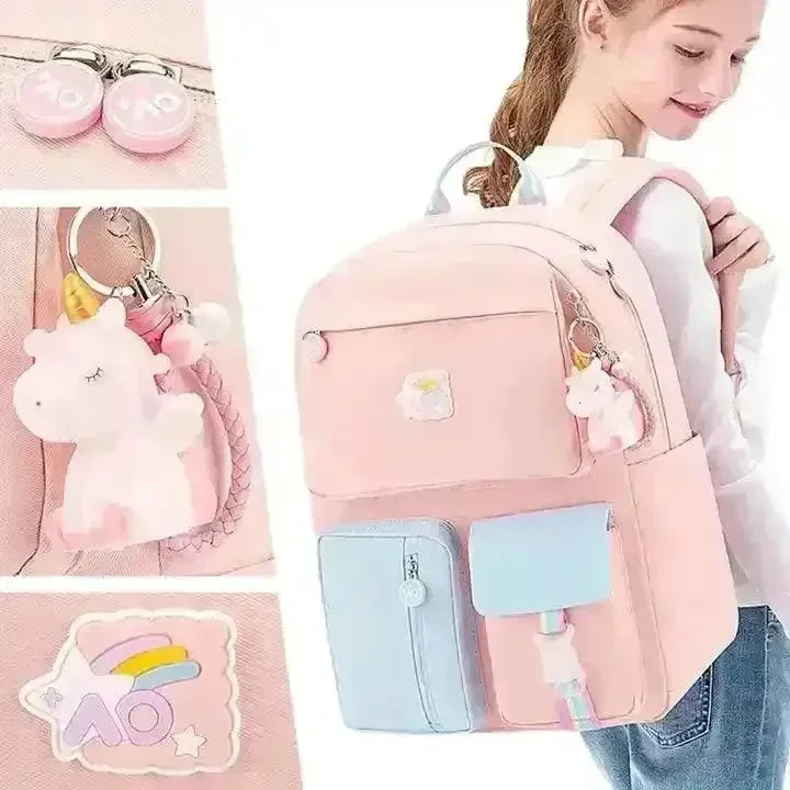 Rainbow School Bag For Kids - Bear Hugs