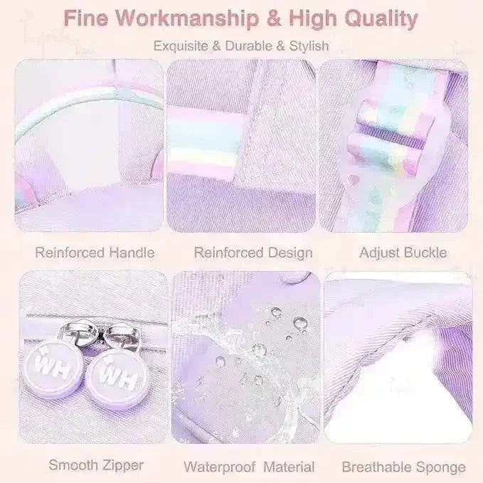 Rainbow School Bag For Kids - Bear Hugs