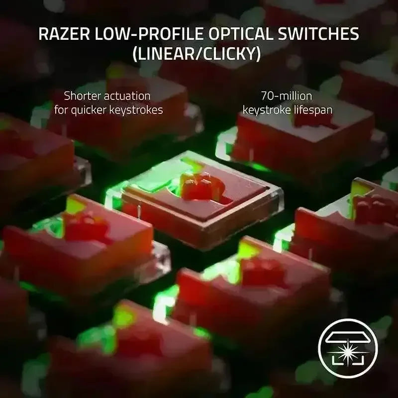 Razer DeathStalker V2 Pro Advanced Gaming Keyboard - Bear Hugs