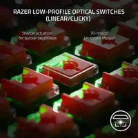 Razer DeathStalker V2 Pro Advanced Gaming Keyboard - Bear Hugs