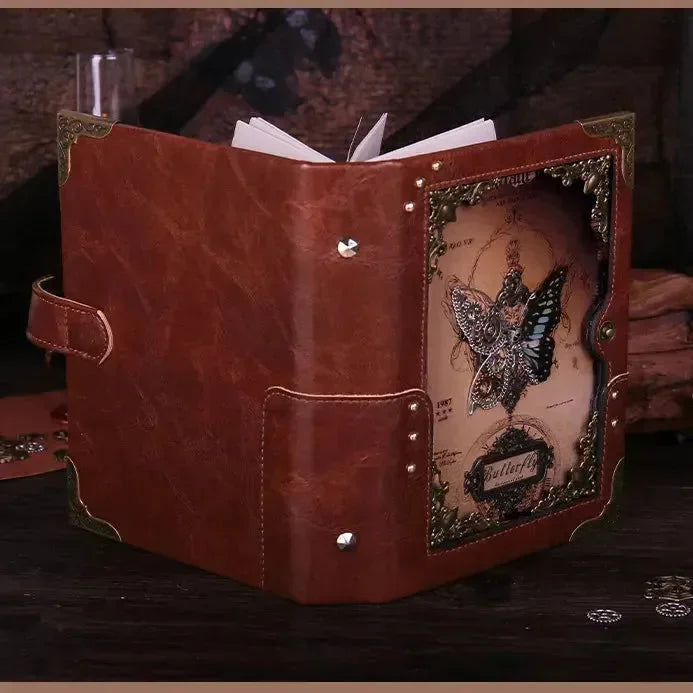 Real Butterfly Embossed Notebook - Bear Hugs