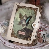 Real Butterfly Embossed Notebook - Bear Hugs