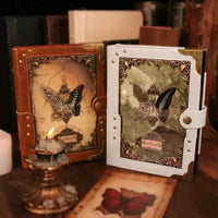 Real Butterfly Embossed Notebook - Bear Hugs