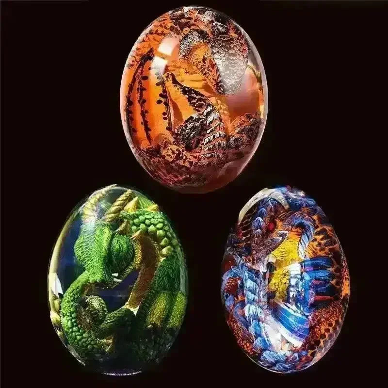 Ornements - DILWE - Œufs de Dragon Saurs - Résine synthétique Ornements - DILWE - Œufs de Dragon Saurs - Résine synthétique