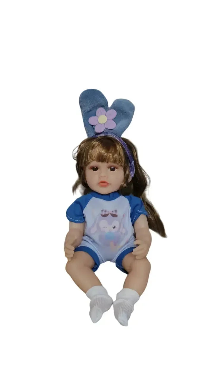 Realistic Baby Silicon Doll (30 cm) - Bear Hugs