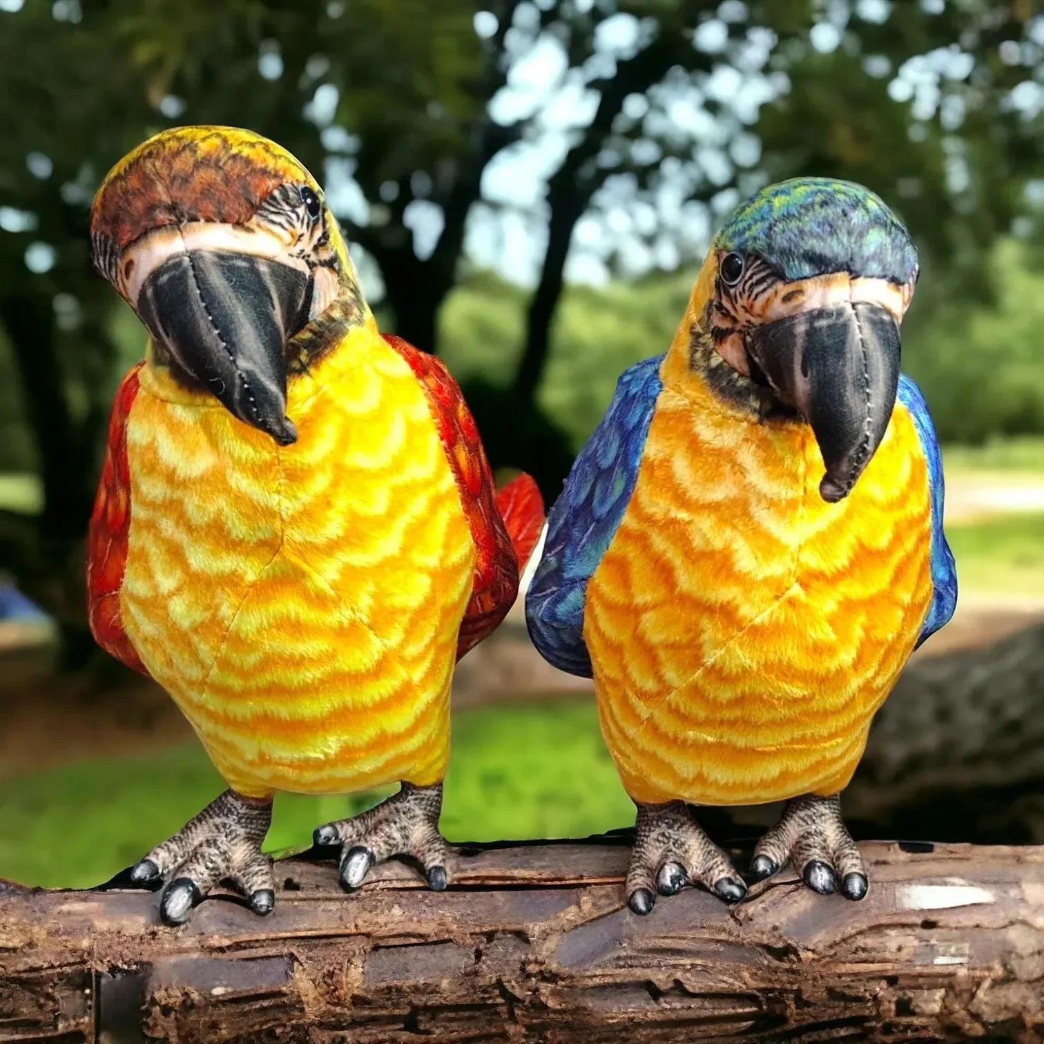 Realistic Macaw Parrot Plush Toy (40 cm) - Bear Hugs