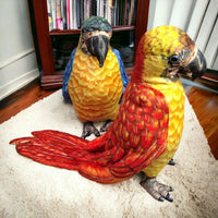 Realistic Macaw Parrot Plush Toy (40 cm) - Bear Hugs