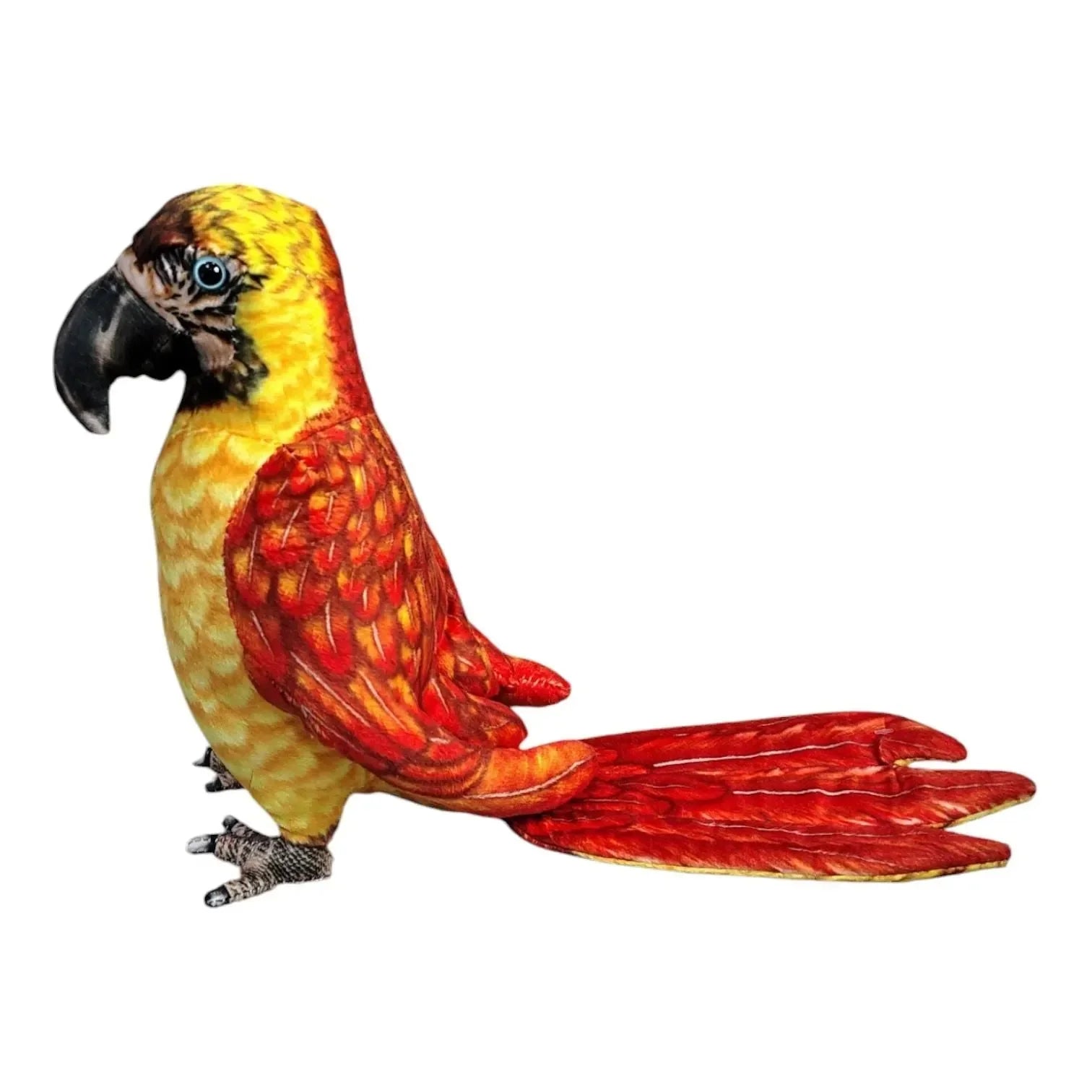 Realistic Macaw Parrot Plush Toy (40 cm) - Bear Hugs