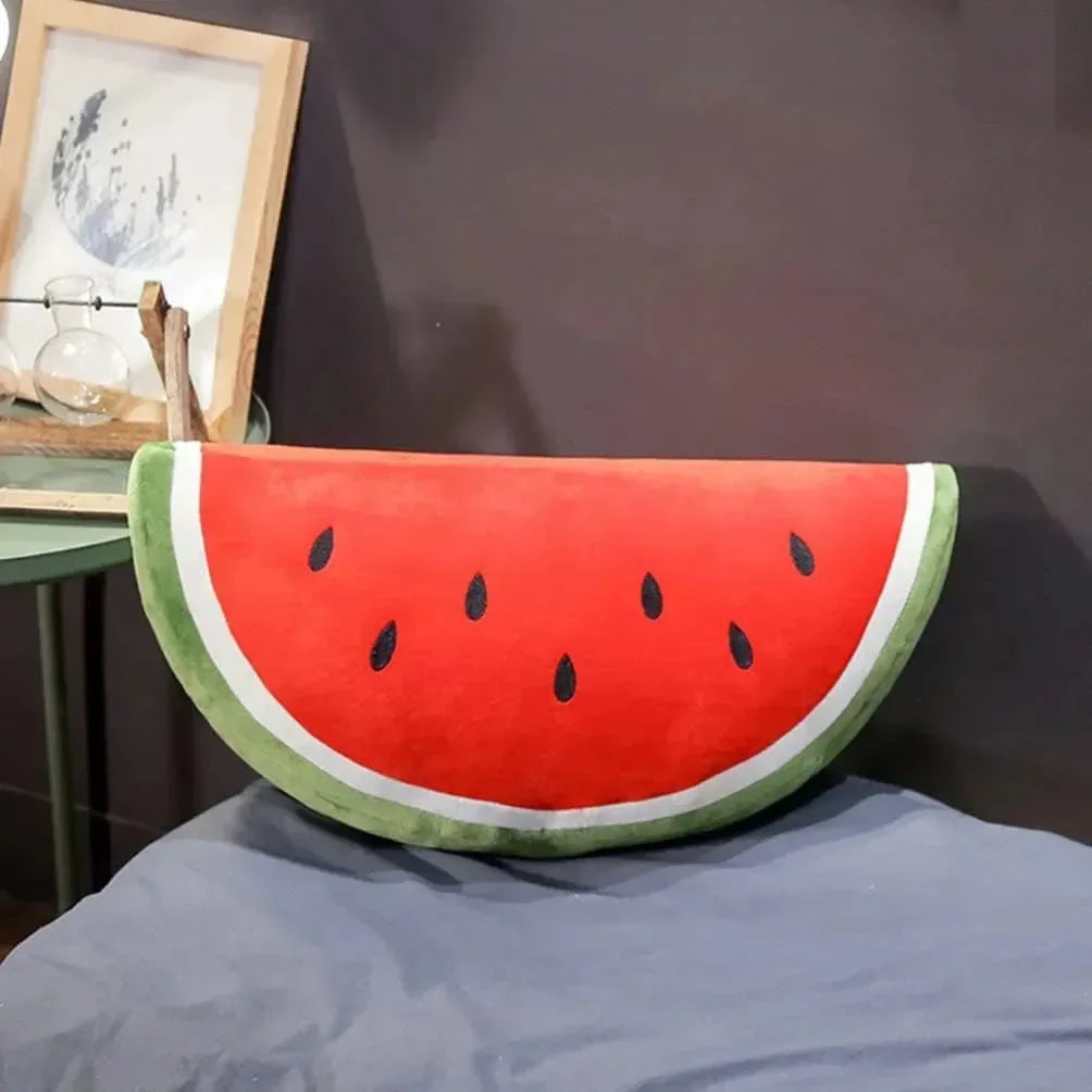 Realistic Watermelon Plush Pillow - Bear Hugs