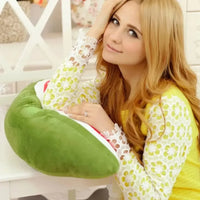 Realistic Watermelon Plush Pillow - Bear Hugs