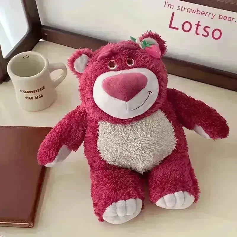 Red Big Brow Lotso Plushie (35 cm) - Bear Hugs