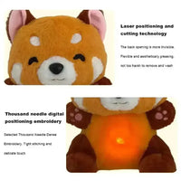 Red Panda Musical Breathing Teddy Plushie - Bear Hugs