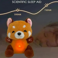 Red Panda Musical Breathing Teddy Plushie - Bear Hugs