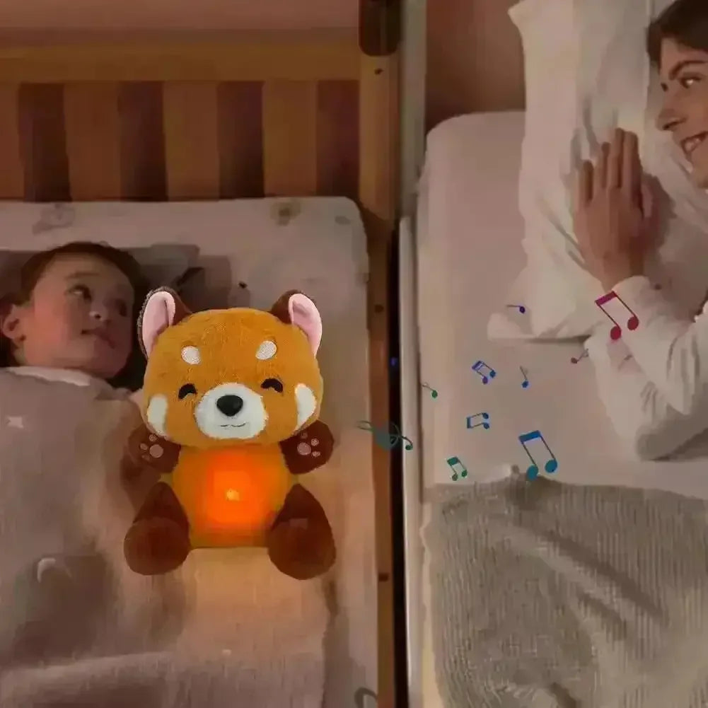 Red Panda Musical Breathing Teddy Plushie - Bear Hugs