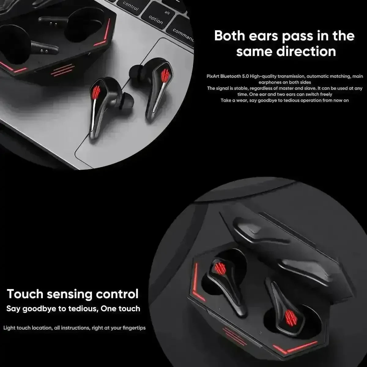 RedMagic TWS Gaming Earbuds - Bear Hugs
