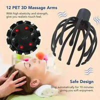 RelaxMe Octopus Electronic Head Massager - Bear Hugs