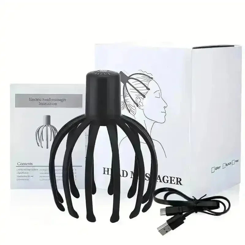 RelaxMe Octopus Electronic Head Massager - Bear Hugs