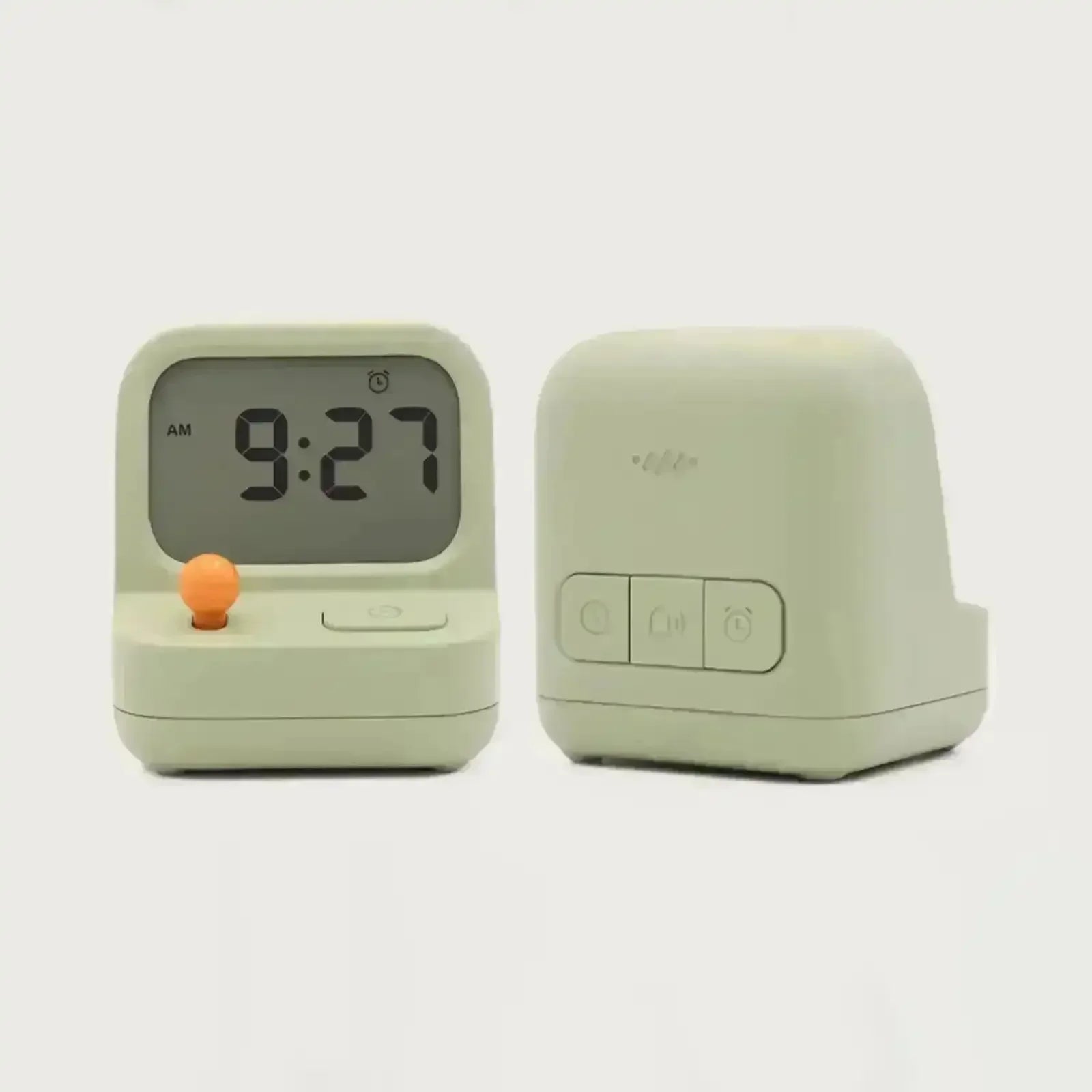 Retro Arcade Style Alarm Clock - Bear Hugs