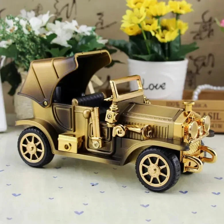 Retro Dynamic Classic Car Music Box - Bear Hugs
